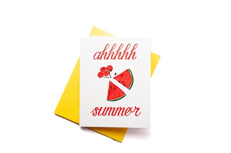 Ahhhh Summer Card