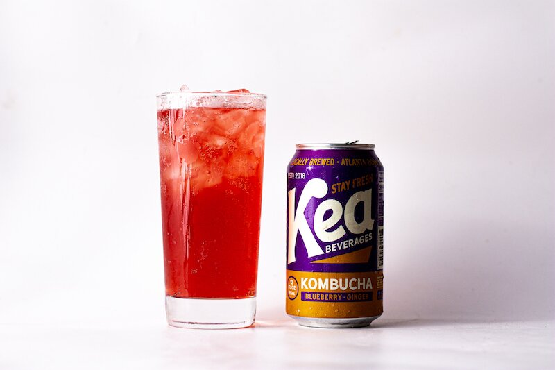 Blueberry Ginger Kombucha