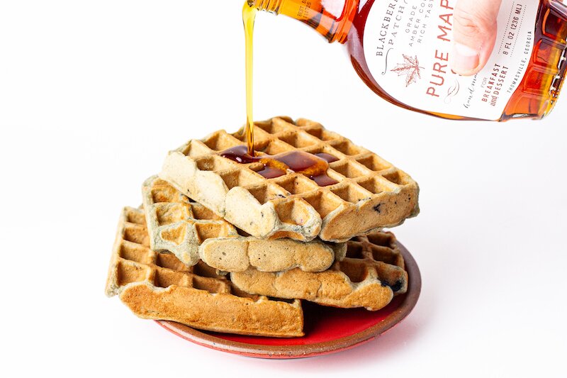 GF Blueberry Buttermilk Waffles