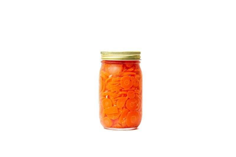 Garlic & Ginger Fermented Carrots