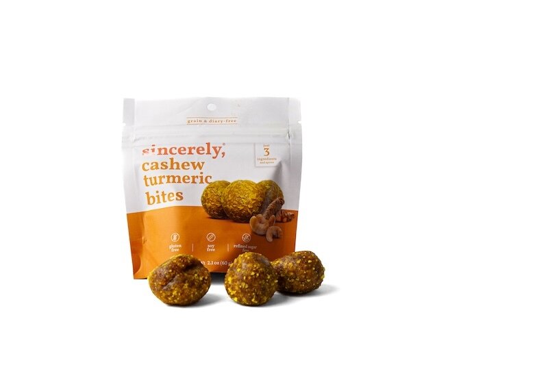 Cashew Turmeric Bites