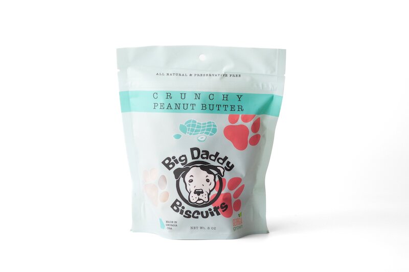 Crunchy Peanut Butter Dog Biscuits
