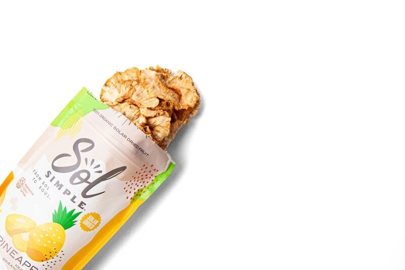 Organic Dried Pineapple