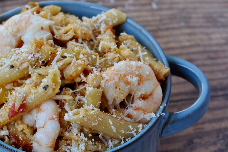 Georgia Shrimp & Blue Crab Pasta