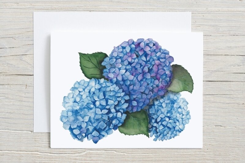 Hydrangea Card