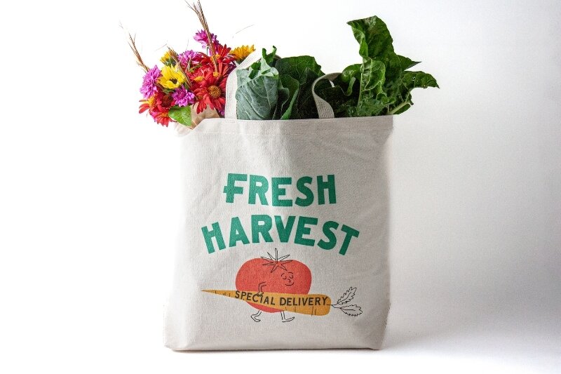 Large Canvas Tote