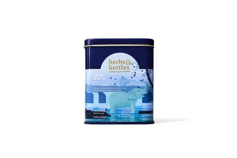 Lavish Blue Tea