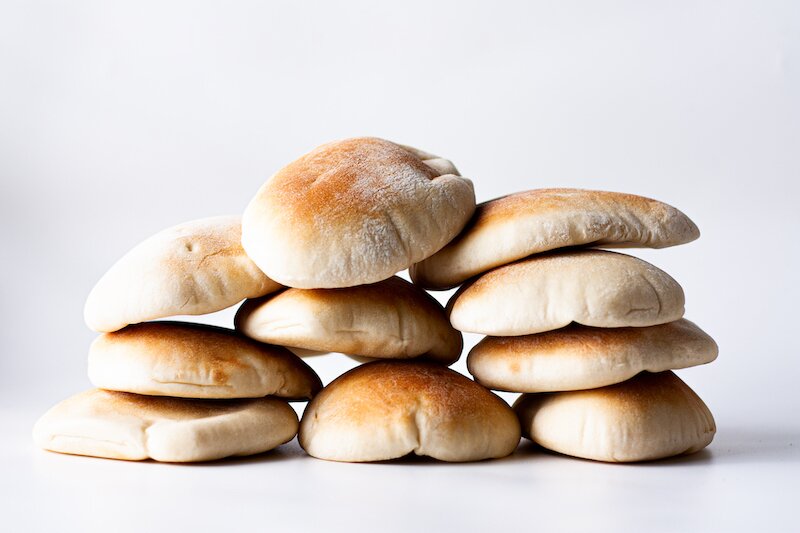 Mini White Pocket Pita Bread
