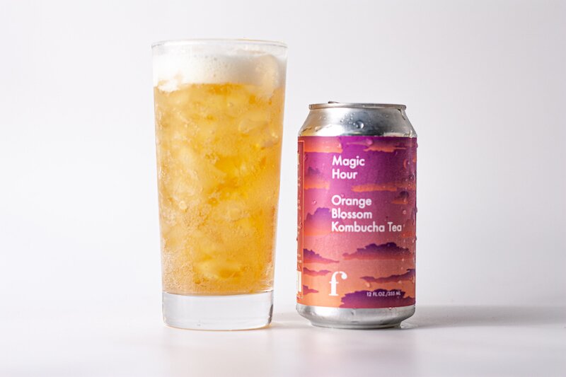 Orange Blossom Kombucha Tea