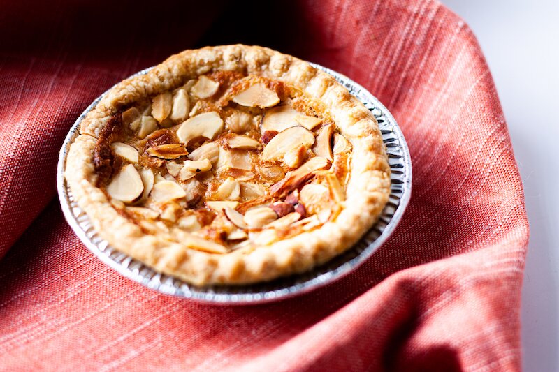 Mini Orange Blossom & Almond Chess Pie