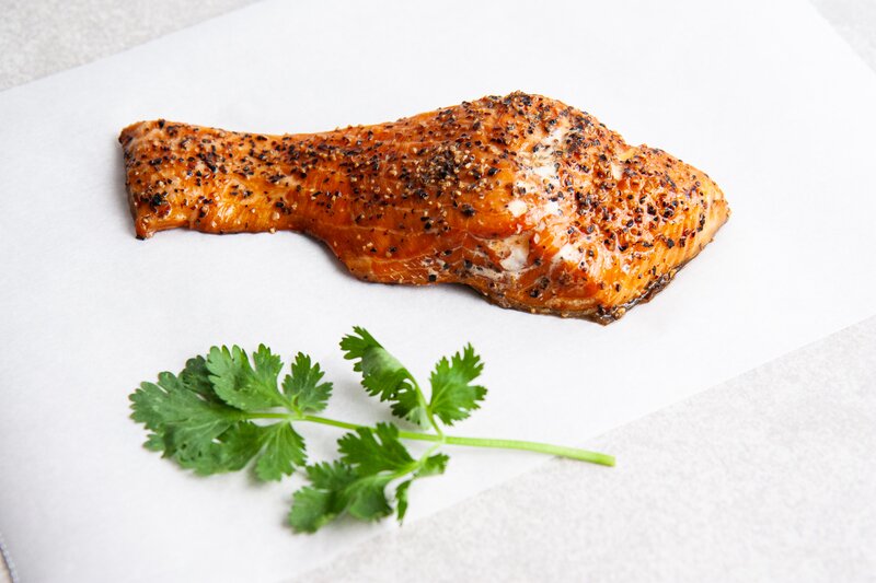 Peppered Roasted Salmon