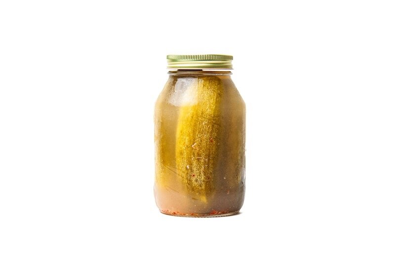 Whole Garlic Dill Pickles