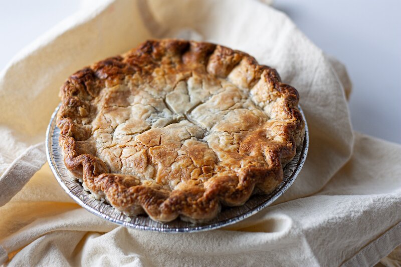 Roasted Veggie Pot Pie