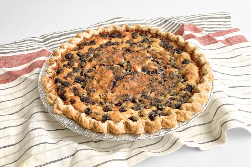 Whole Blueberry Buttermilk Pie 2