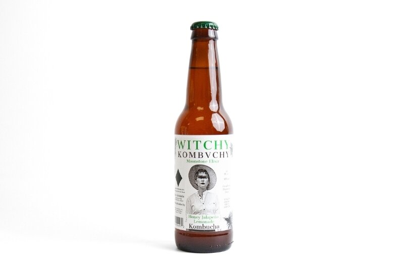 Honey Jalapeño Lemonade Kombucha