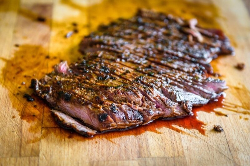 Korean BBQ Marinated Flank Steak