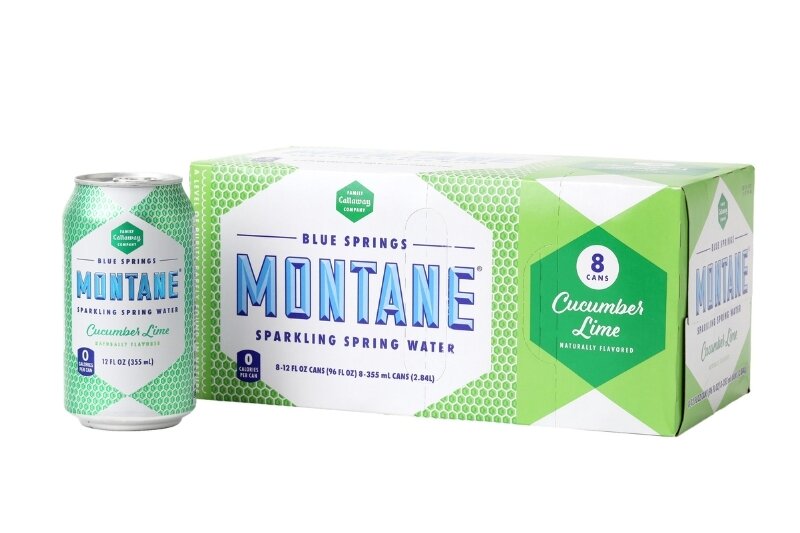 Case of Cucumber Lime Sparkling Water
