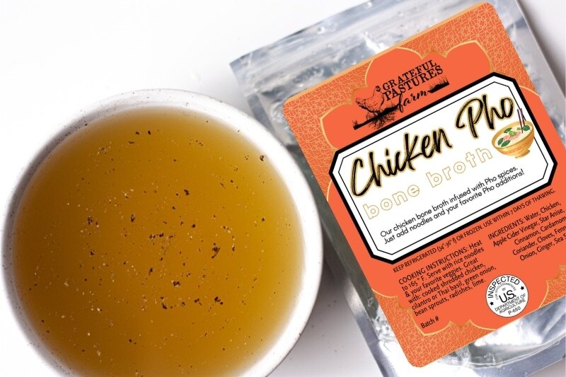 Chicken Pho Bone Broth