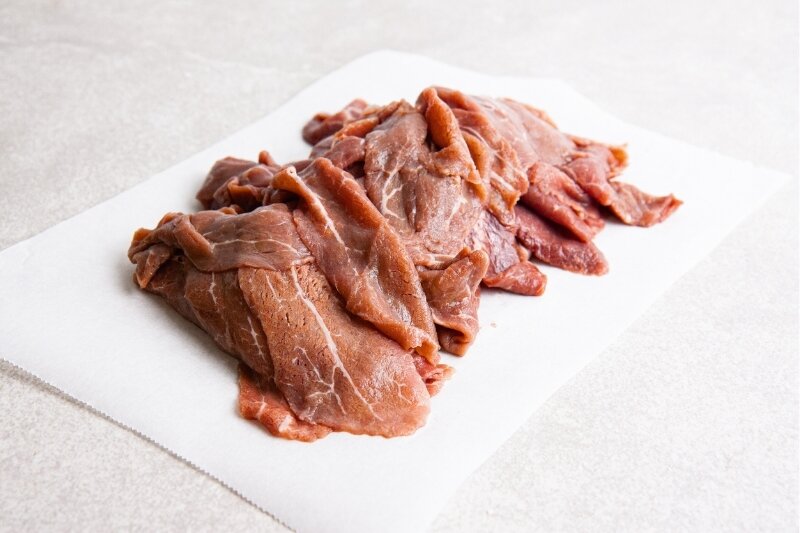 Thin Sliced Beef–Philly Style
