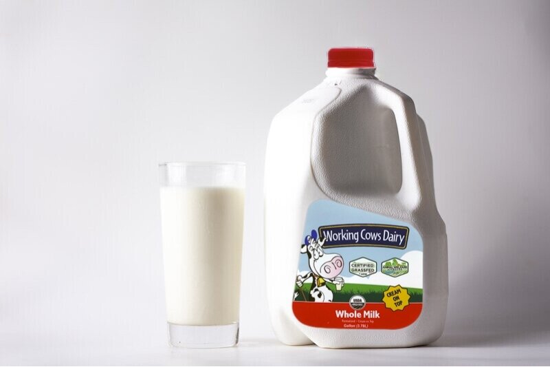 Grassfed, Organic Whole Milk