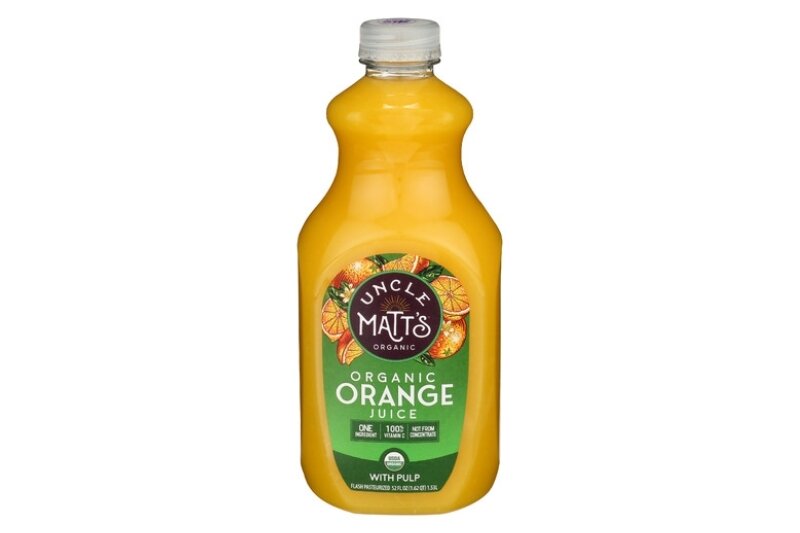 Organic Orange Juice With Pulp