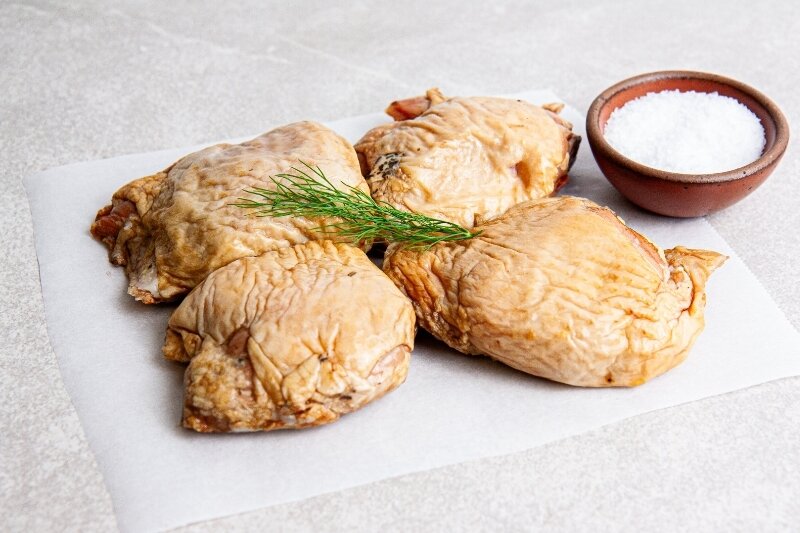 Brined & Smoked Chicken Thighs