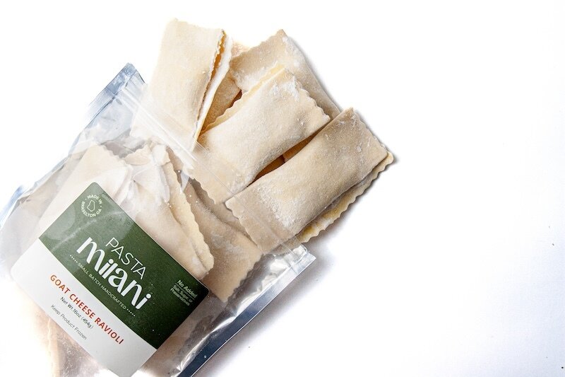 Goat Cheese Ravioli