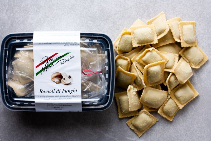 Mushroom Ravioli