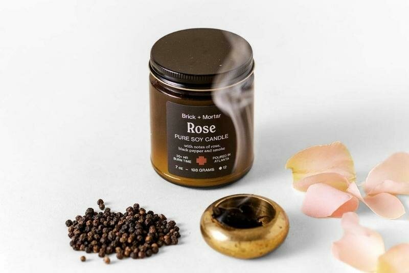 Rose Candle