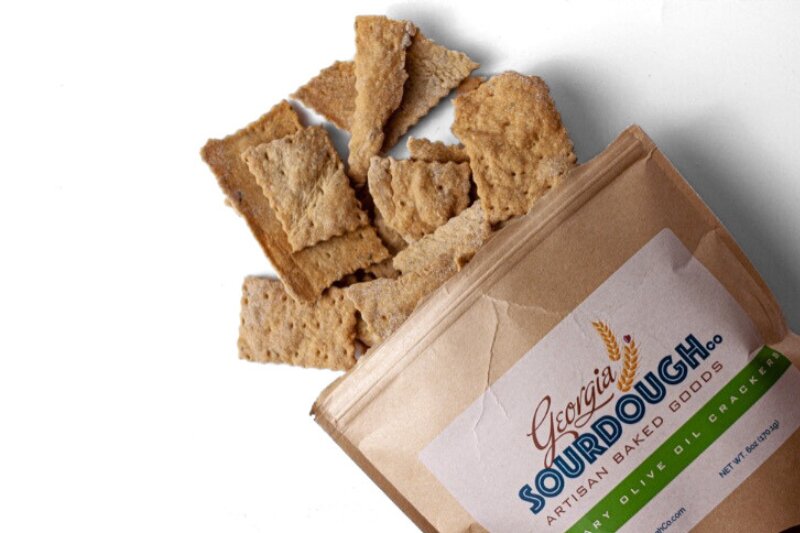 Rosemary Olive Oil Crackers