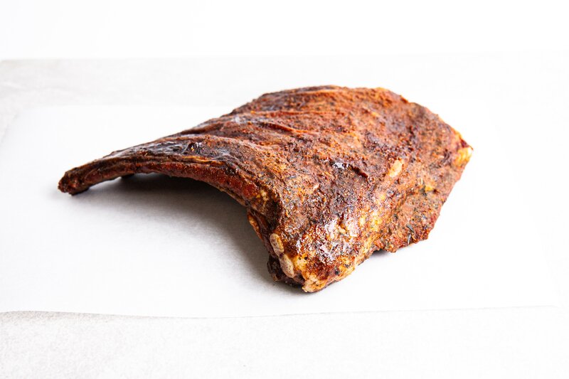 Half Rack BBQ Rubbed Pork Ribs