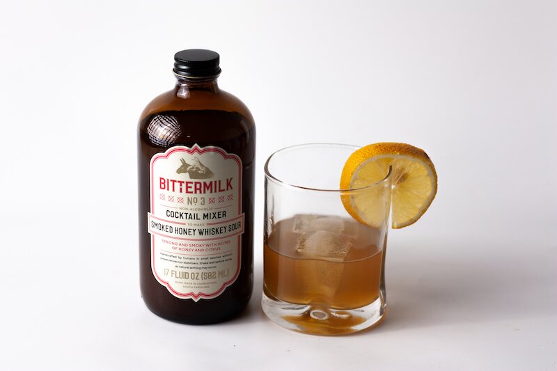 Smoked Honey Whiskey Sour Mixer