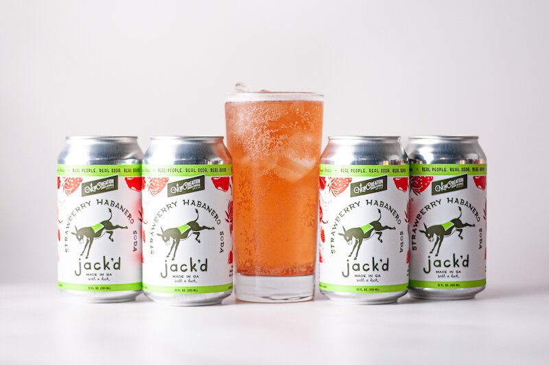 Jackd Strawberry Habanero Soda