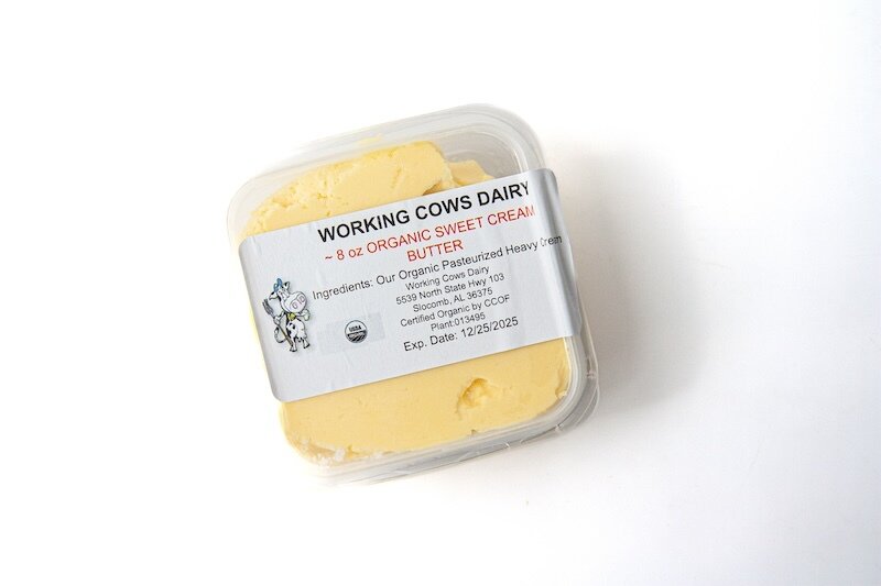Organic Grassfed Unsalted Butter