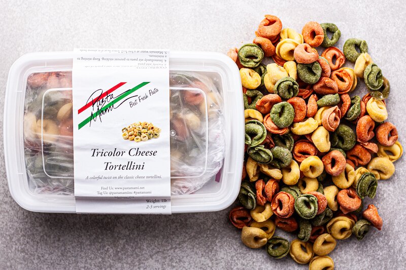 Tricolor Cheese Tortellini