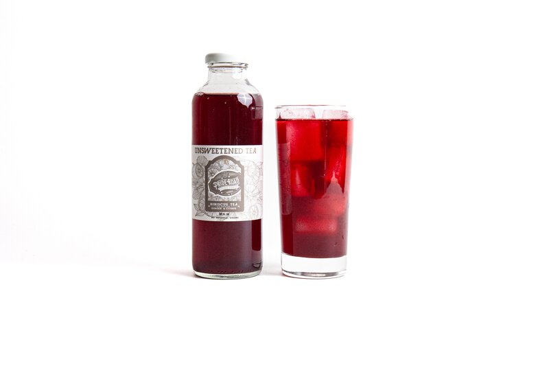 Unsweet Ginger Hibiscus Tea