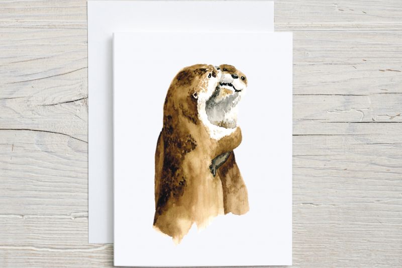 Otters Card