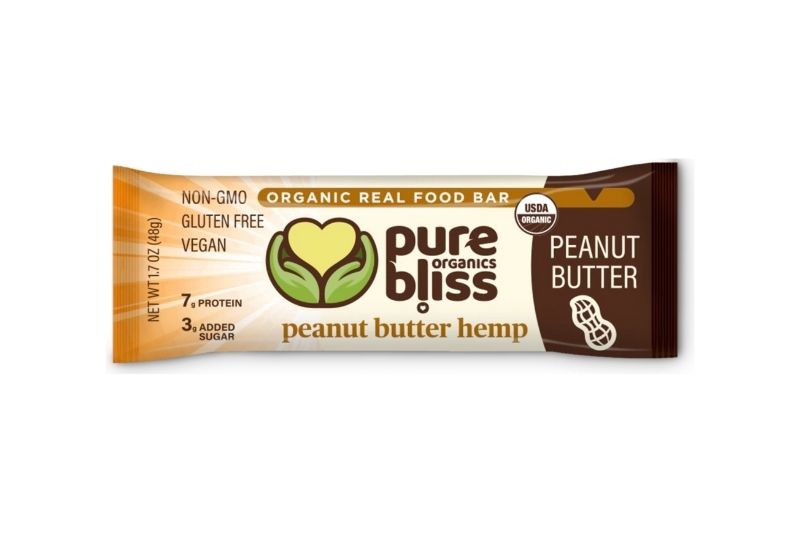 Organic Peanut Butter Hemp Bar