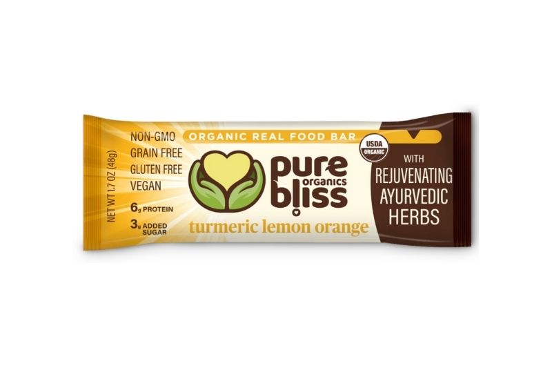 Organic Turmeric Lemon Orange Bar