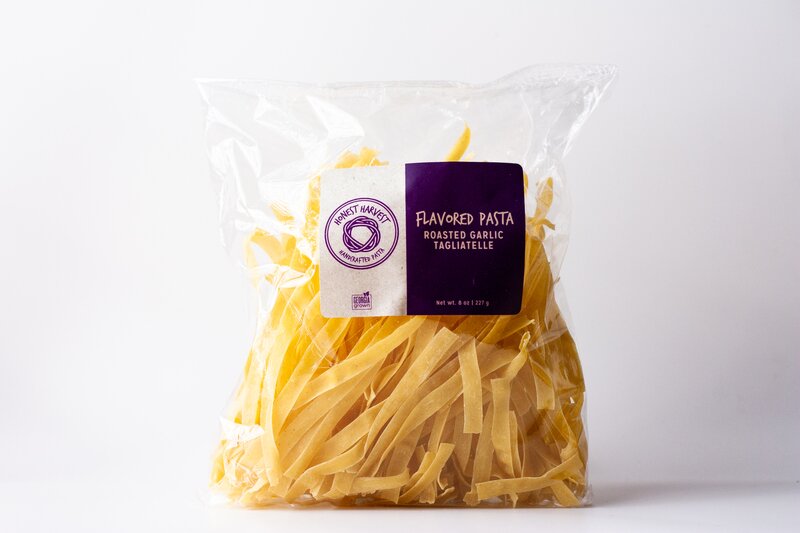 Roasted Garlic Tagliatelle