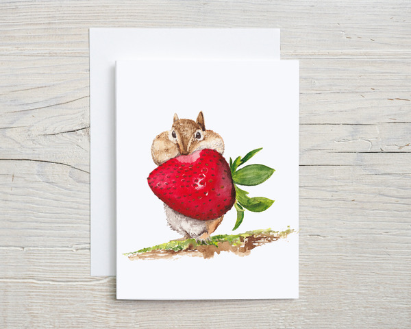 Chipmunk Card