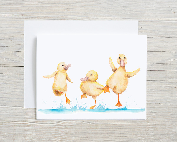 Baby Ducks Card