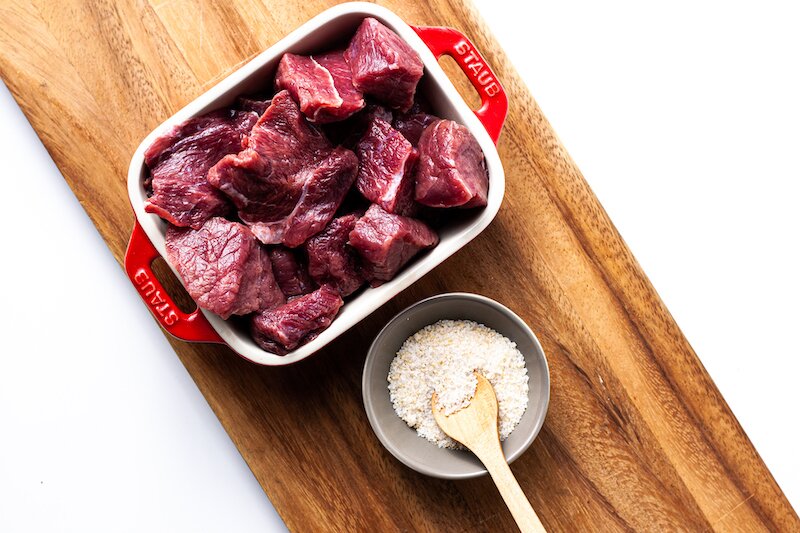 Grassfed Water Buffalo Stew Meat